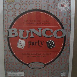 BUNCO PARTY Silver Box Edition ~ 2004 Fundex Games ~ NEW/SEALED ~ 2-12 Players